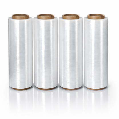 Clear Stretch Wrap Industrial Strength 15" x 1000 Ft - 80 Gauge Thick - Clear Plastic Cling, Stretch Film Rolls for Packaging Moving Packing Pallets (Copy)