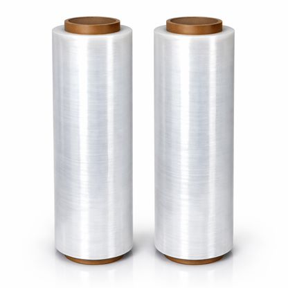 Clear Stretch Wrap Industrial Strength 15" x 1000 Ft - 80 Gauge Thick - Clear Plastic Cling, Stretch Film Rolls for Packaging Moving Packing Pallets (Copy)