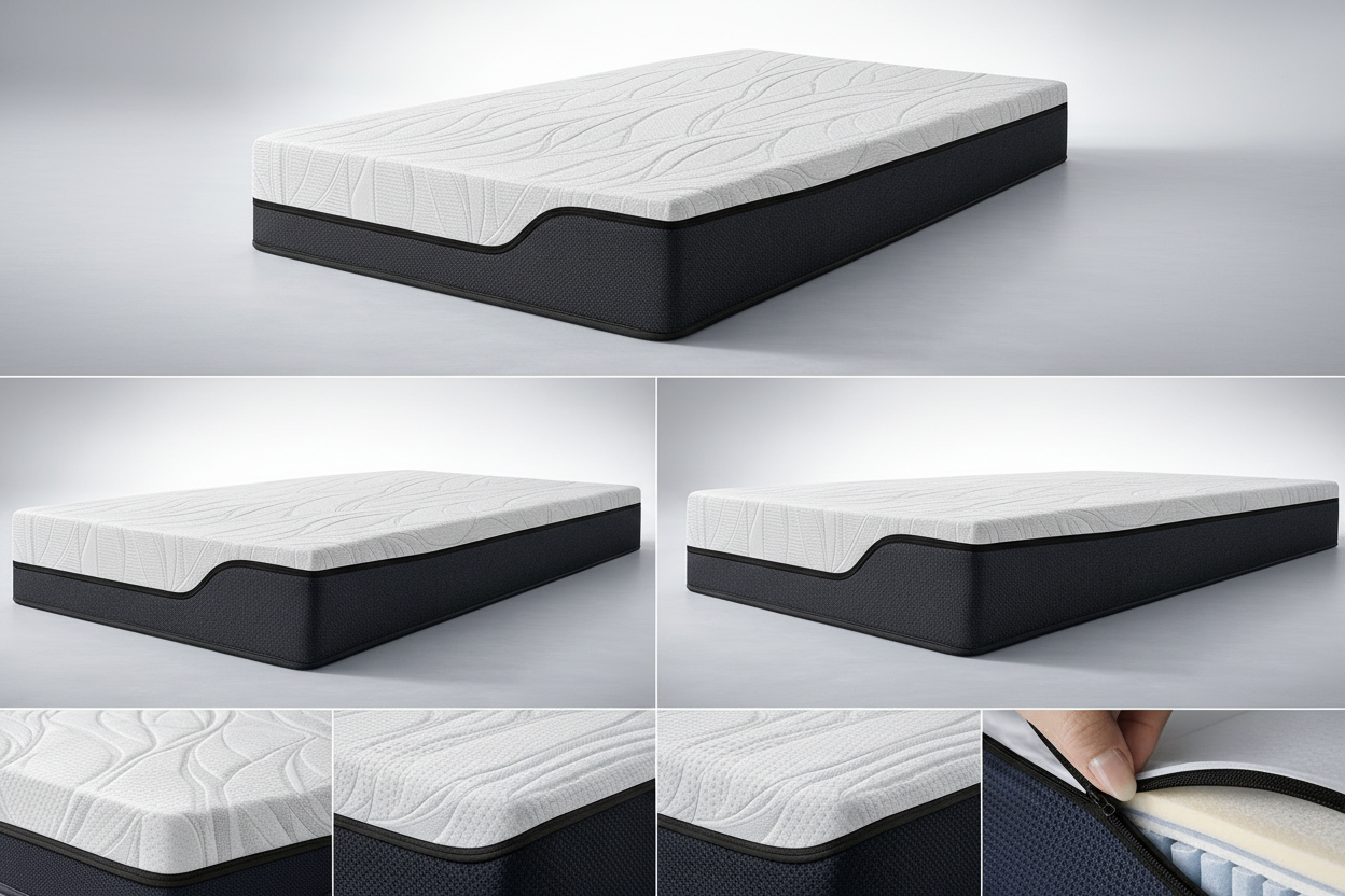 XLHM14 - Grey Cover Mattress
