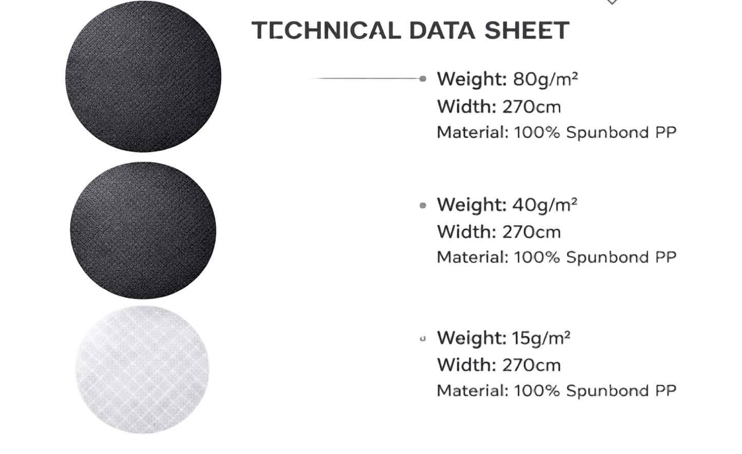 PP Non-woven Interlining Fabric