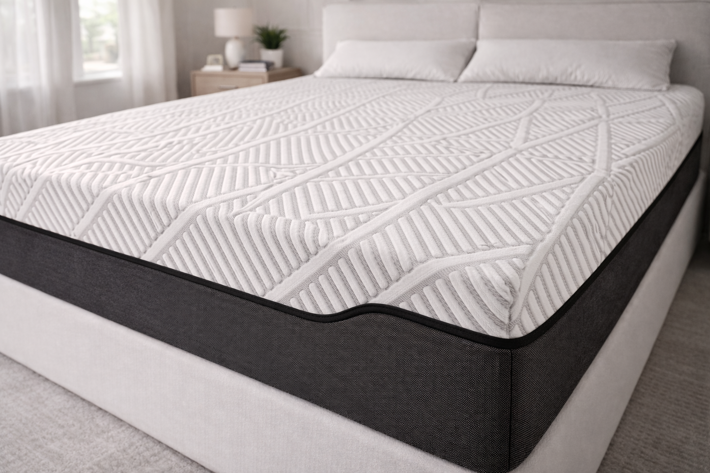 XLHM14 - Grey Cover Mattress