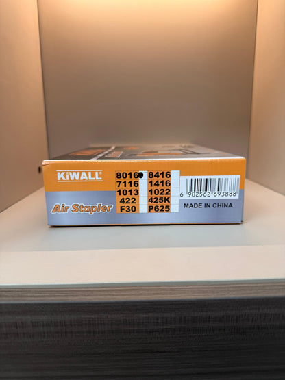 AIR STAPLER - KiWALL 8016  - 12GA CRDWN 12.7mm 0.9 x 0.7mm 6-16MM